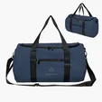 Hudson Recycled Leatherette Duffel Bag — view 4