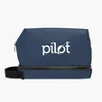 Hudson rPET Leatherette Toiletry Bag — view 11