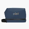 Hudson rPET Leatherette Toiletry Bag — view 9