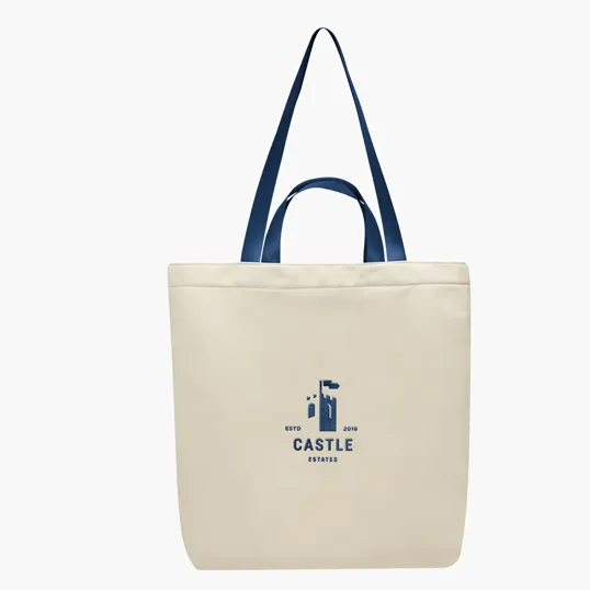 Melissa Tote Bag with 600D Polyester and Shiny Webbing — view 4