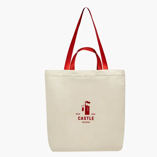 Melissa Tote Bag with 600D Polyester and Shiny Webbing — view 6
