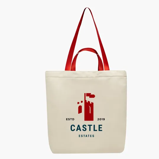 Melissa Tote Bag with 600D Polyester and Shiny Webbing — view 7
