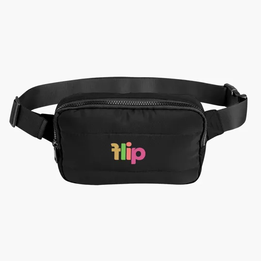 Puffer Belt Bag with Adjustable Strap — view 2