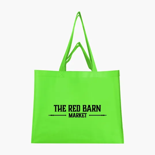 Recycled Non-Woven Dual Handle Shopper Tote Bag — view 12