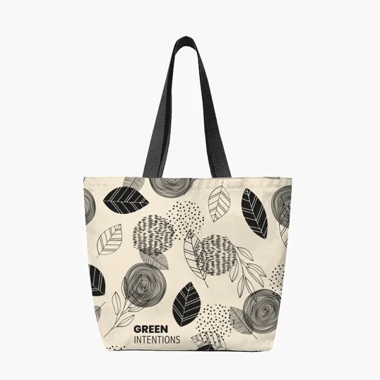 Recycled Canvas Tote Bag, 14 Oz. — view 3