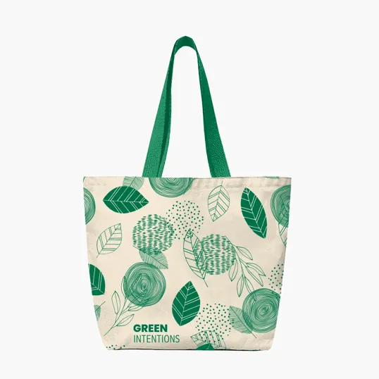 Recycled Canvas Tote Bag, 14 Oz. — view 5