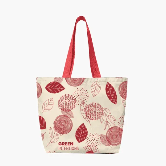 Recycled Canvas Tote Bag, 14 Oz. — view 7