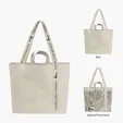 Recycled Canvas Mono-Strap Tote Bag, 14 Oz.