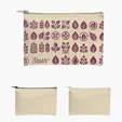 Recycled Canvas Zippered Pouch