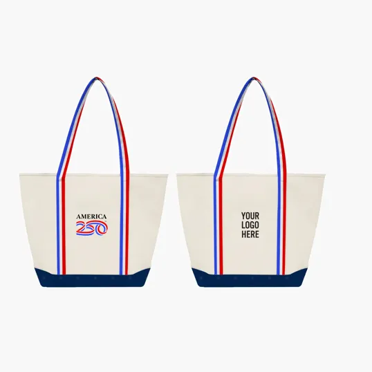 America250™ Recycled Poly Canvas Tote Bag