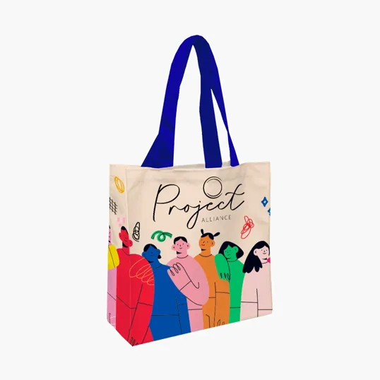 Sublime Series Poly Canvas Tote Bag — view 2