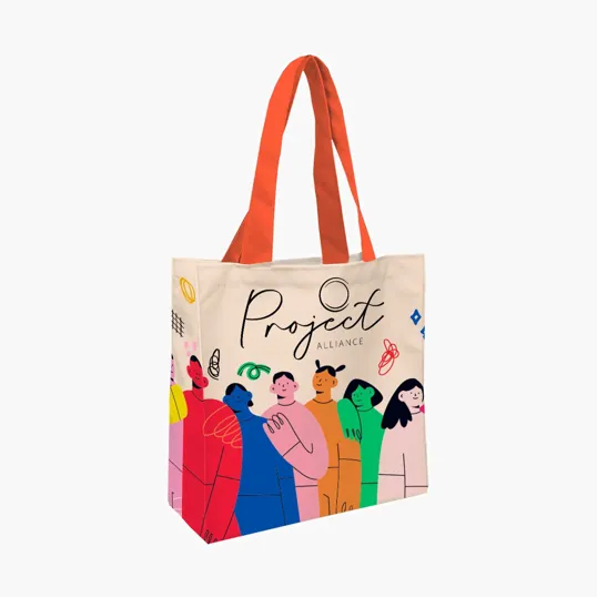 Sublime Series Poly Canvas Tote Bag — view 5