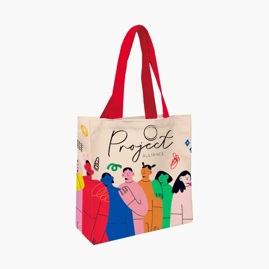 Sublime Series Poly Canvas Tote Bag — view 6