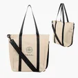 Hudson rPET Leatherette Computer Tote Bag