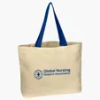 Natural Cotton Canvas Tote Bag, 16" x 12.5" — view 15