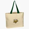 Natural Cotton Canvas Tote Bag, 16" x 12.5" — view 7