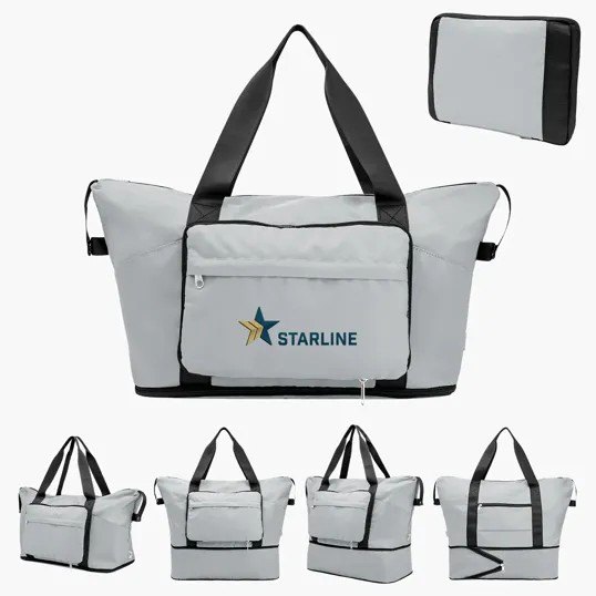 Anywhere rPET Expandable Duffel Bag — view 3