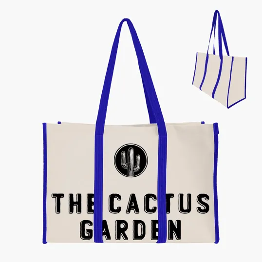 Recycled Canvas Wrap Around Tote Bag — view 3