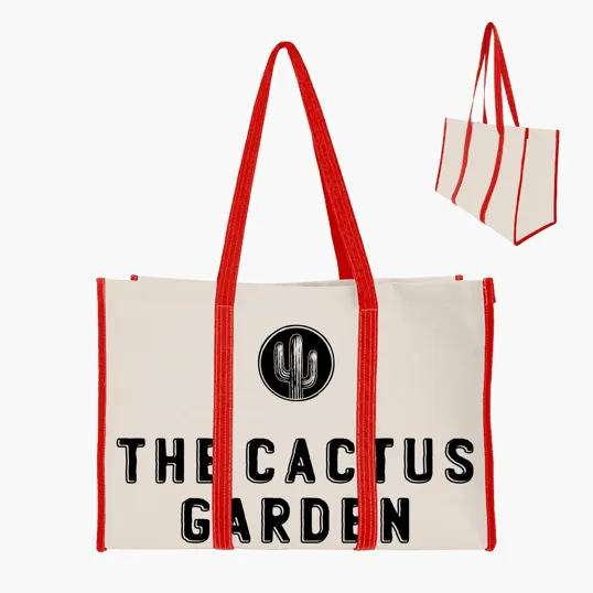 Recycled Canvas Wrap Around Tote Bag — view 5