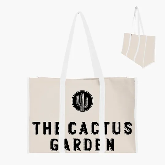 Recycled Canvas Wrap Around Tote Bag — view 6