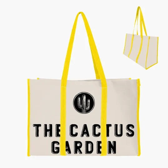 Recycled Canvas Wrap Around Tote Bag — view 7