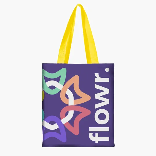 Sublime Series rPET Magazine Tote Bag — view 8
