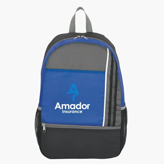 Sport Backpack with Padded Straps and Mesh Pockets — view 2