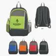 Sport Backpack with Padded Straps and Mesh Pockets — view 3