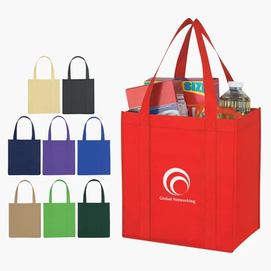 Non-Woven Avenue Shopper Tote Bag — view 10