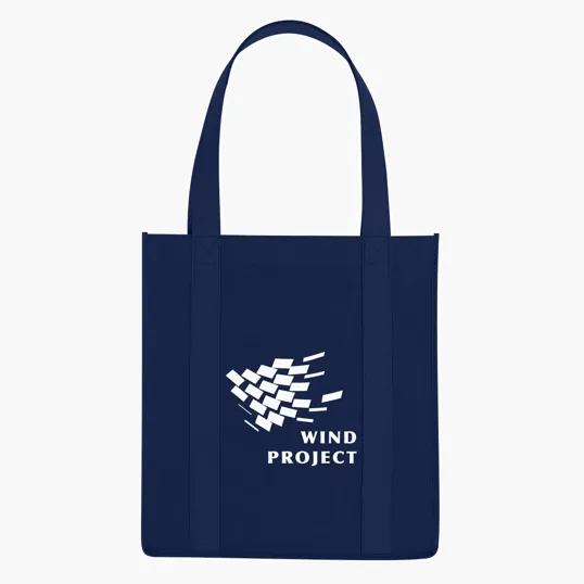 Non-Woven Avenue Shopper Tote Bag — view 15