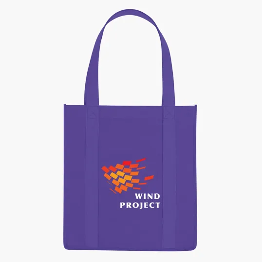Non-Woven Avenue Shopper Tote Bag — view 6