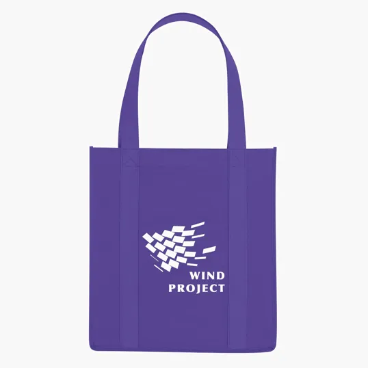 Non-Woven Avenue Shopper Tote Bag — view 16
