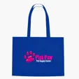 Non-Woven Shopper Tote Bag with Hook and Loop Closure — view 2