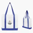 Non-Woven Tote Bag with Trim Colors — view 2