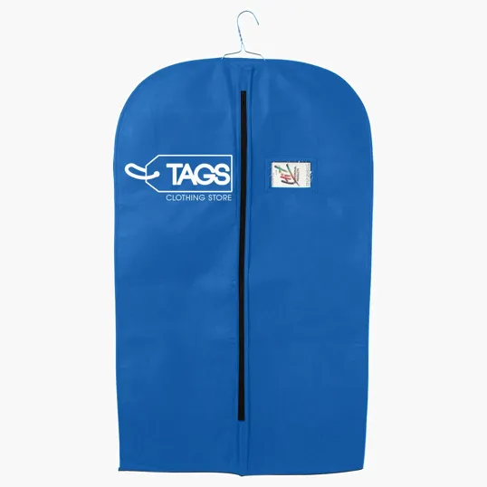 Non-Woven Garment Bag with ID Holder — view 4