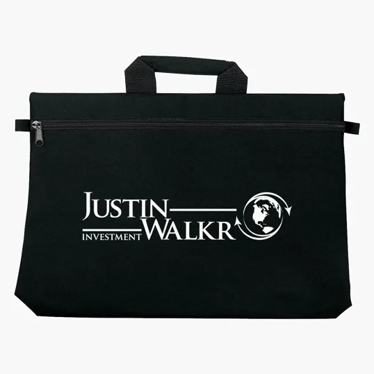 600D Polyester Document Bag with Padded Handle — view 9