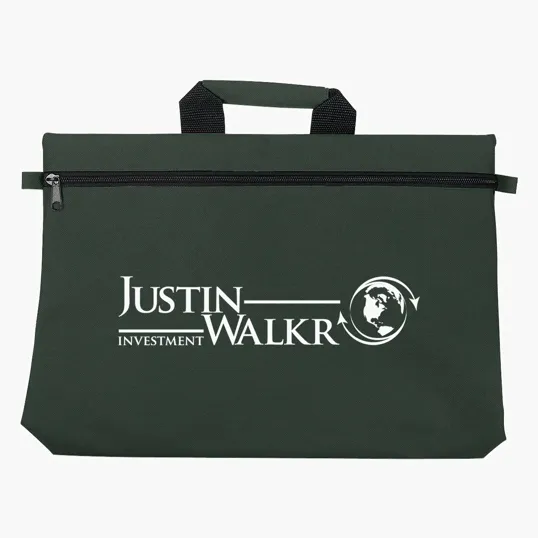 600D Polyester Document Bag with Padded Handle — view 10