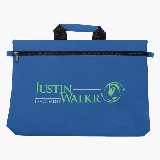 600D Polyester Document Bag with Padded Handle — view 4
