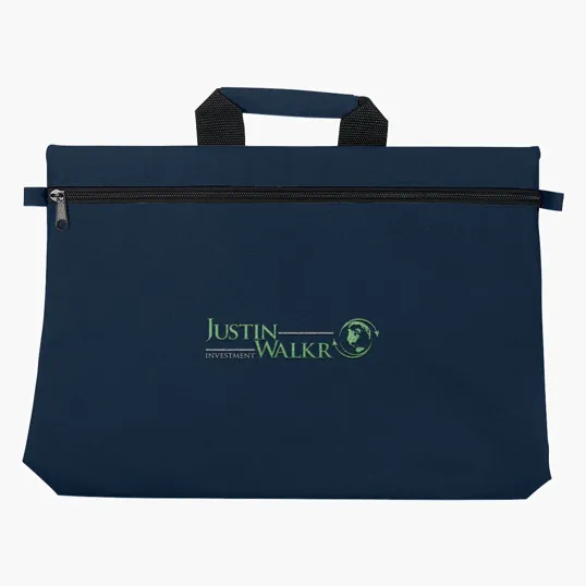 600D Polyester Document Bag with Padded Handle — view 7