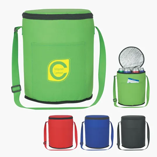 Non-Woven Round Cooler Bag — view 5