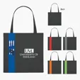 Non-Woven Colony Tote Bag with Pen Loops — view 2