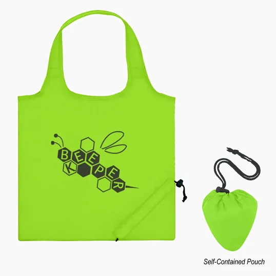 Foldaway Recycled Tote Bag — view 11