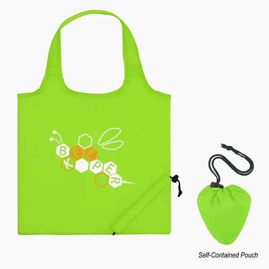 Foldaway Recycled Tote Bag — view 3