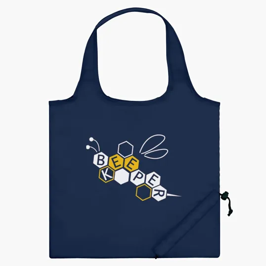 Foldaway Recycled Tote Bag — view 4