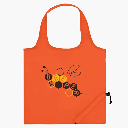 Foldaway Recycled Tote Bag — view 5
