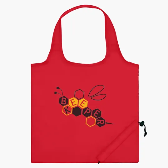 Foldaway Recycled Tote Bag — view 7