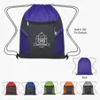 Ripstop Drawstring Bag with Recycled PU Plus — view 9