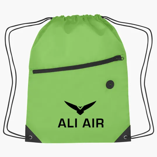 Hit Recycled Sports Pack With Front Zipper — view 18