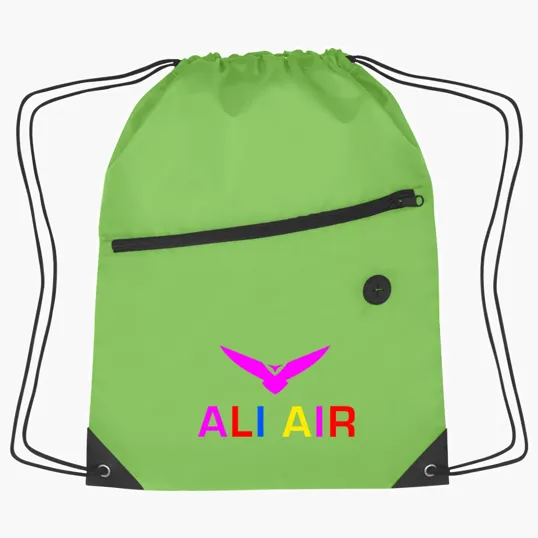 Hit Recycled Sports Pack With Front Zipper — view 5