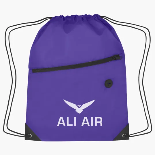 Hit Recycled Sports Pack With Front Zipper — view 23